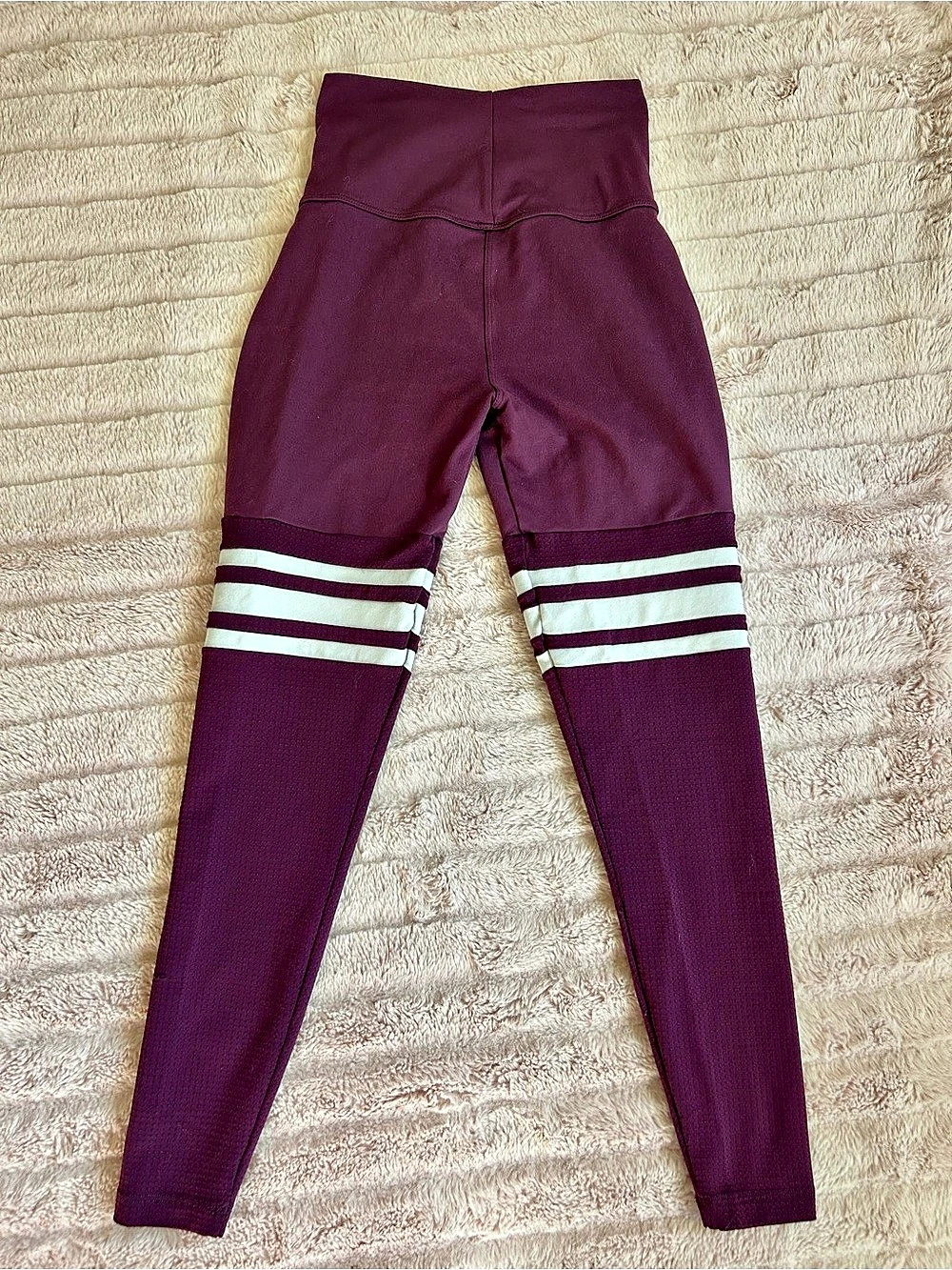 Bombshell Sportswear Thigh-High Leggings Purple XS